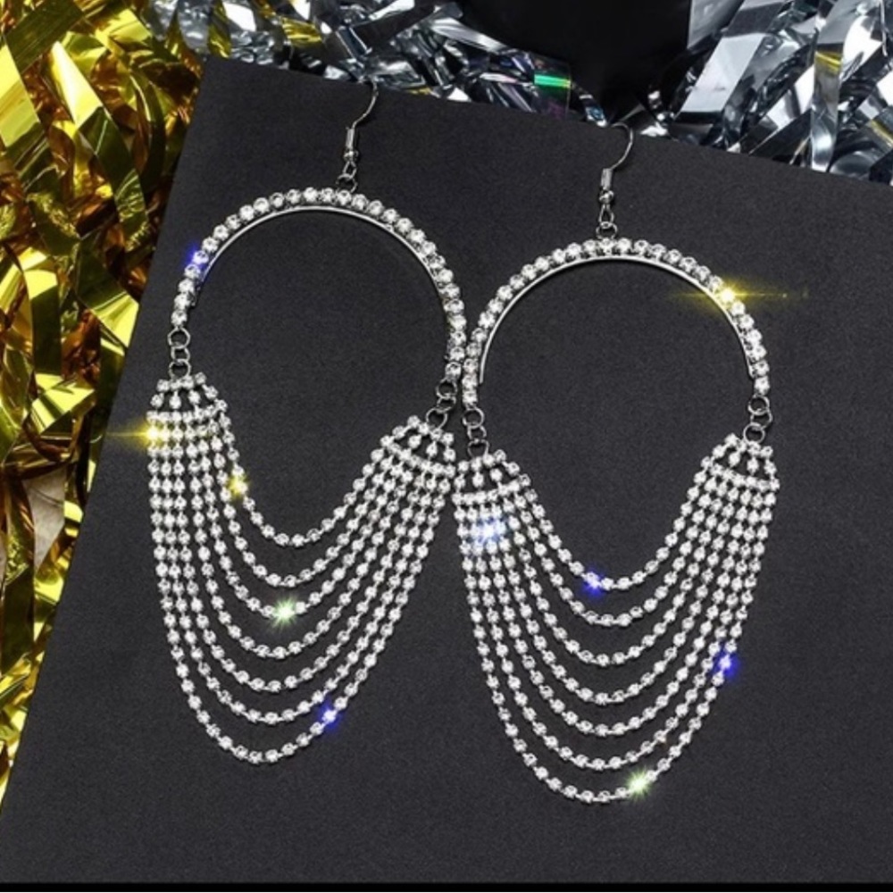 Chandelier Crystal Earrings